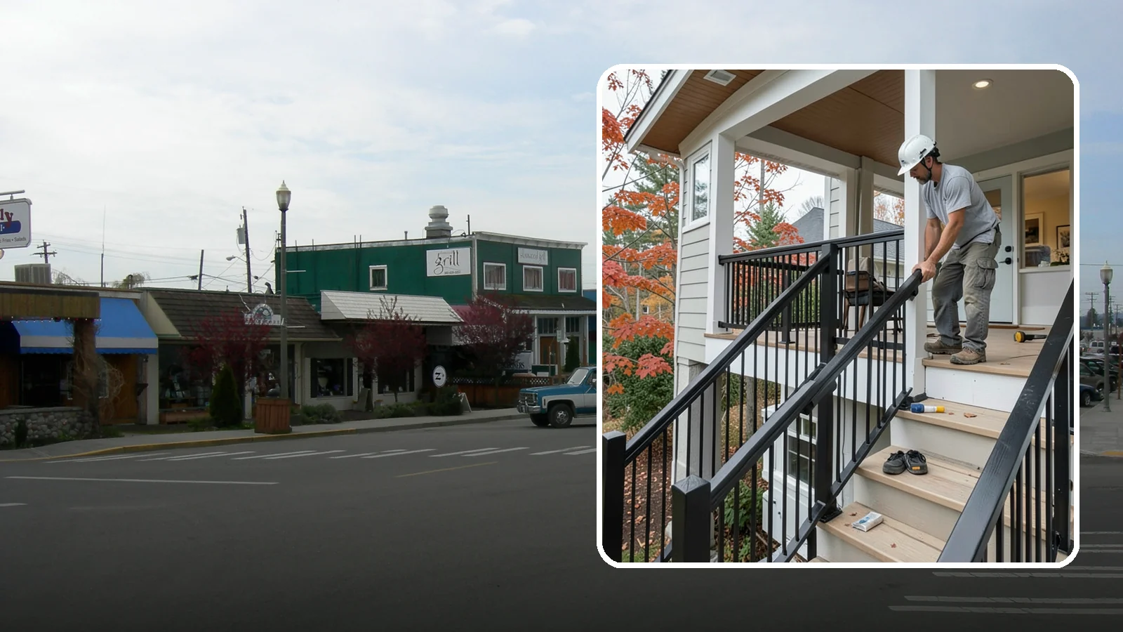 Handrail Installation in Stanwood, Snohomish County, WA - Secure, code-height handrails that make every staircase safer to use.