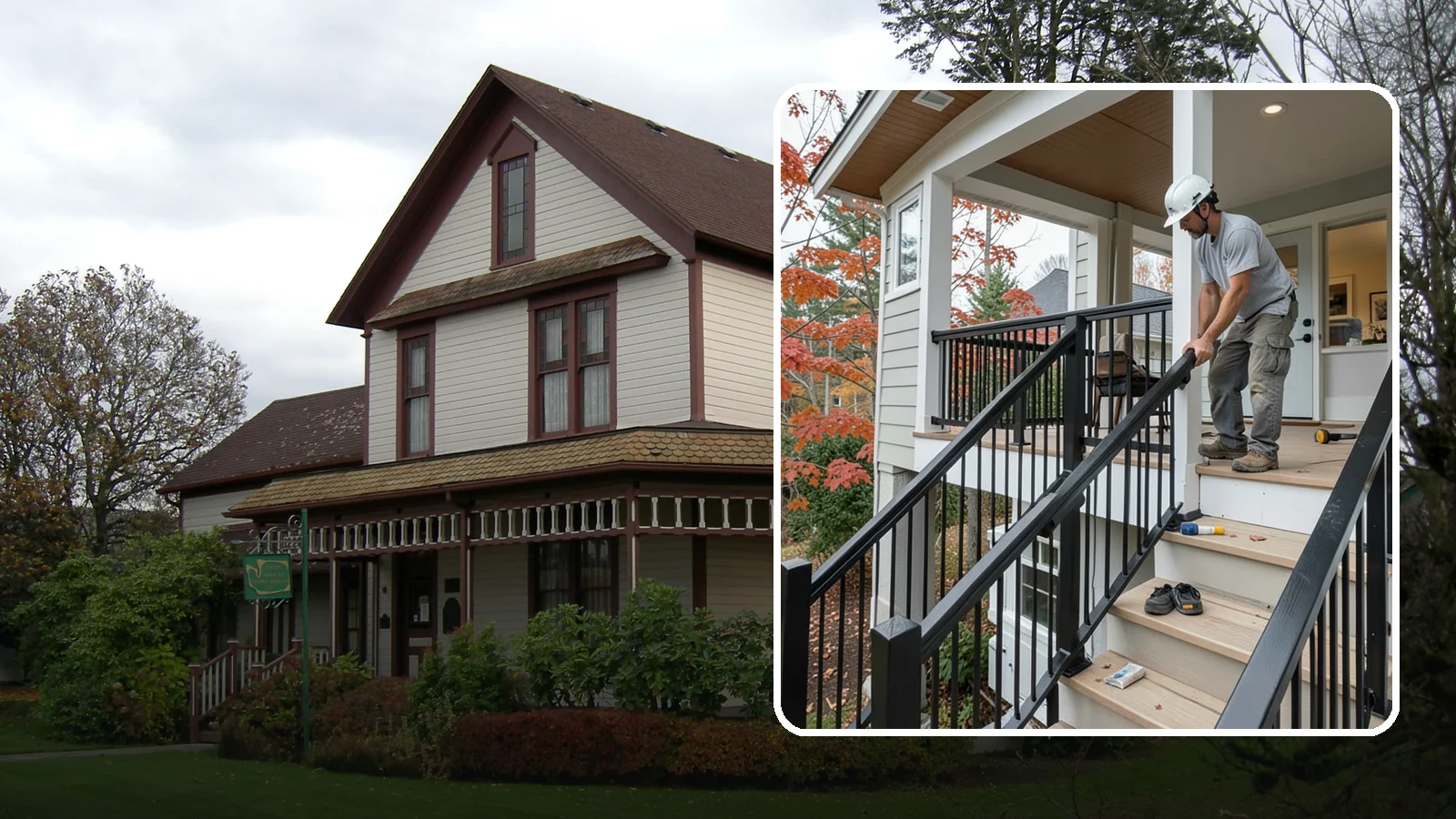 Handrail Installation in Sumner, Pierce County, WA - Secure, code-height handrails that make every staircase safer to use.