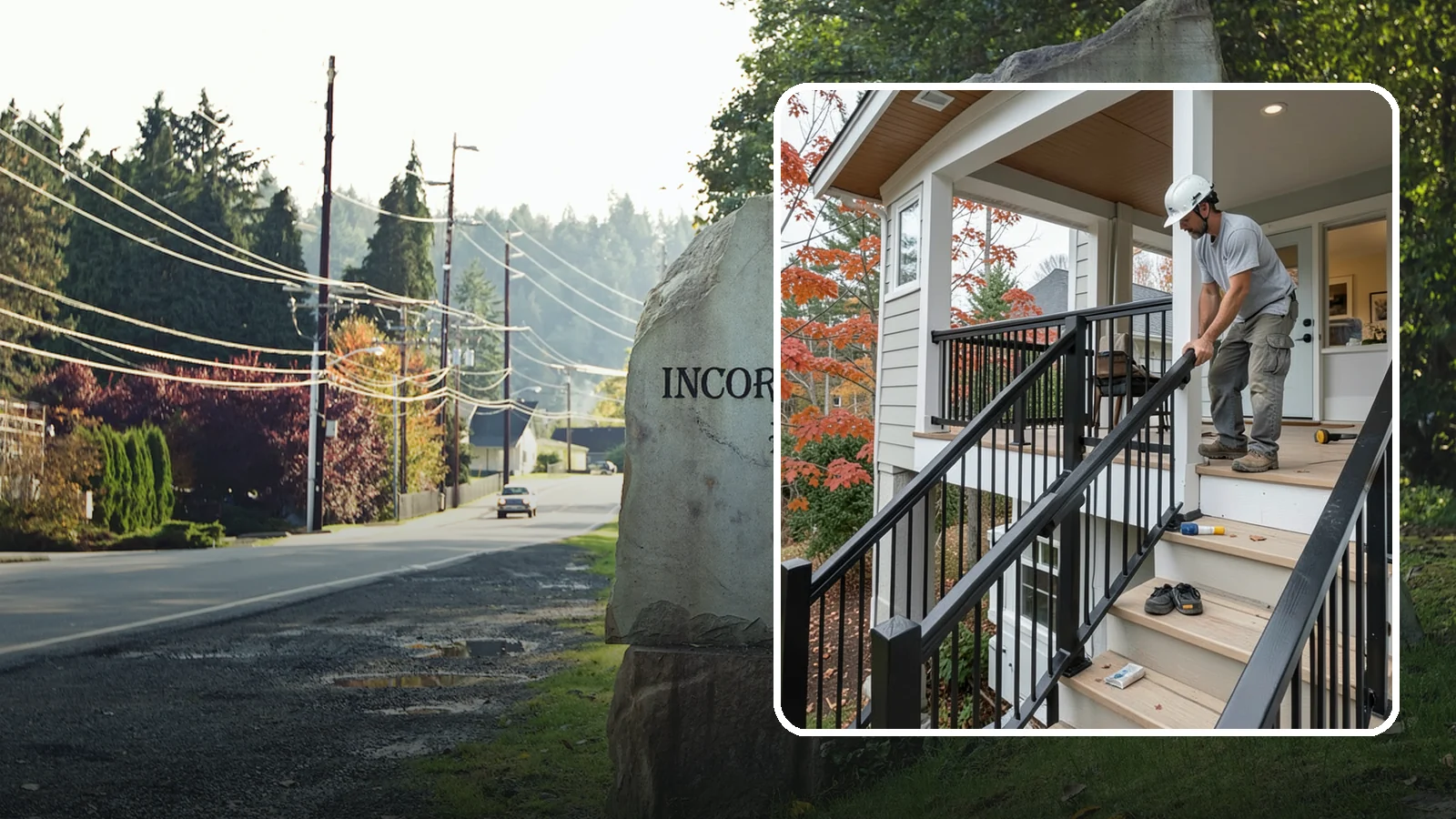Handrail Installation in Wilkeson, Pierce County, WA - Secure, code-height handrails that make every staircase safer to use.