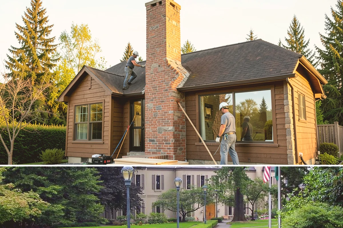 Handrail Installation in Woodinville, King County, WA - Handrail installation is a quick indoor upgrade that can be completed in any season.