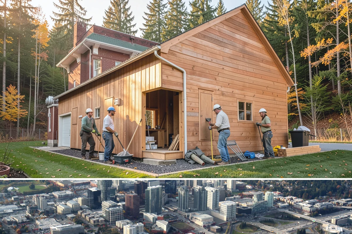 Handyman Services in Bellevue, King County, WA - Handyman visits can be booked in any season based on your list.