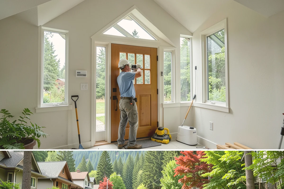 Handyman Services in Darrington, Snohomish County, WA - Handyman visits can be booked in any season based on your list.