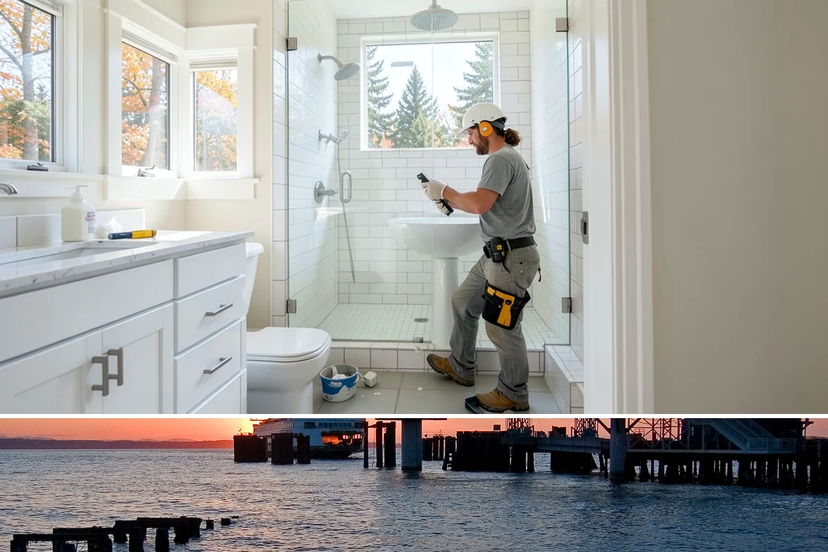 Handyman Services in Edmonds, Snohomish County, WA - Handyman visits can be booked in any season based on your list.