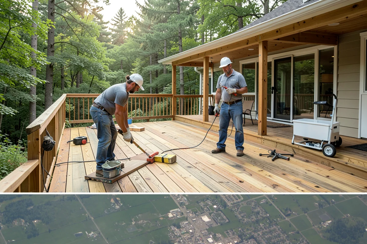 Handyman Services in Enumclaw, King County, WA - Handyman visits can be booked in any season based on your list.