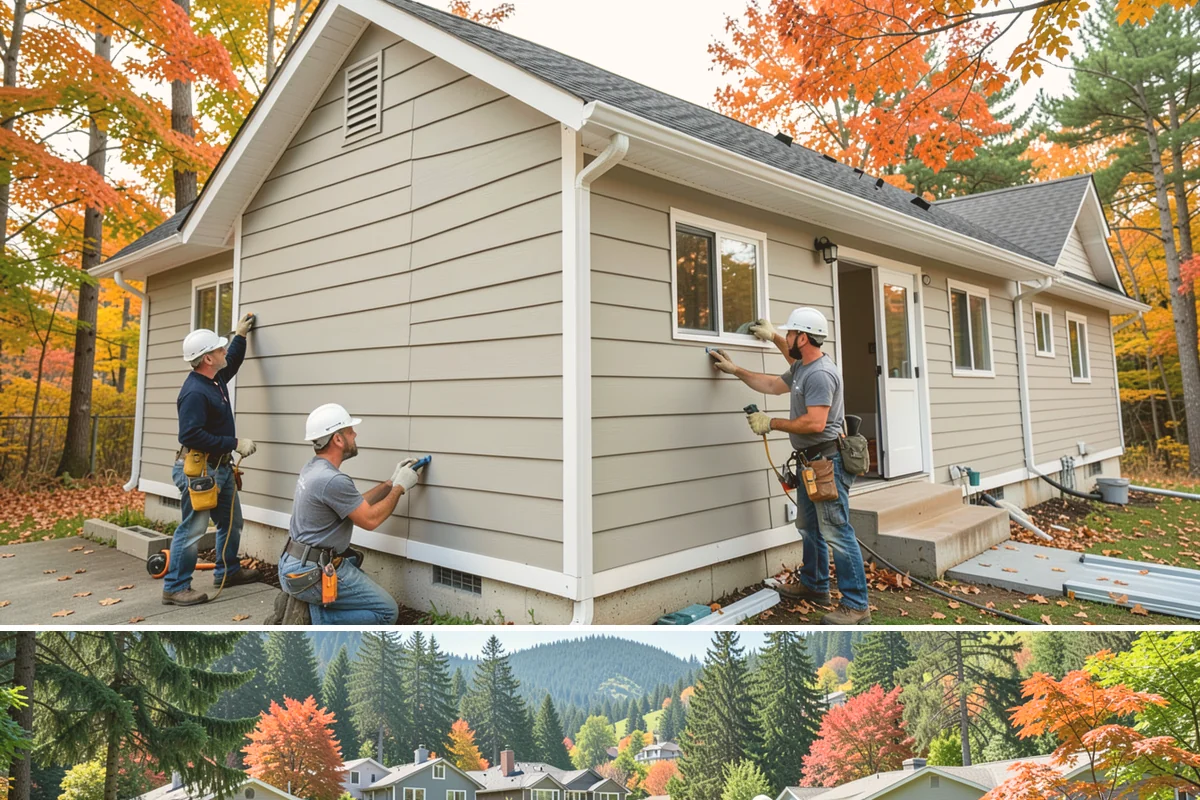 Handyman Services in Fircrest, Pierce County, WA - Handyman visits can be booked in any season based on your list.