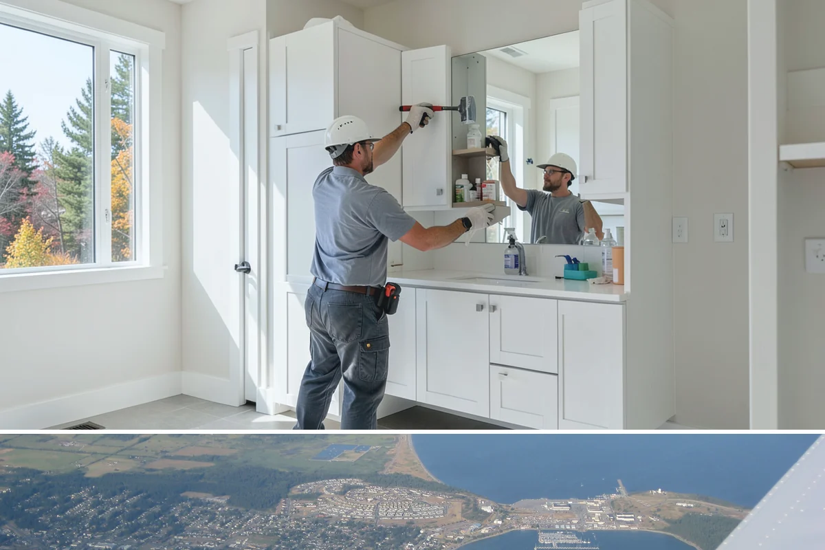 Handyman Services in Oak Harbor, Island County, WA - Handyman visits can be booked in any season based on your list.