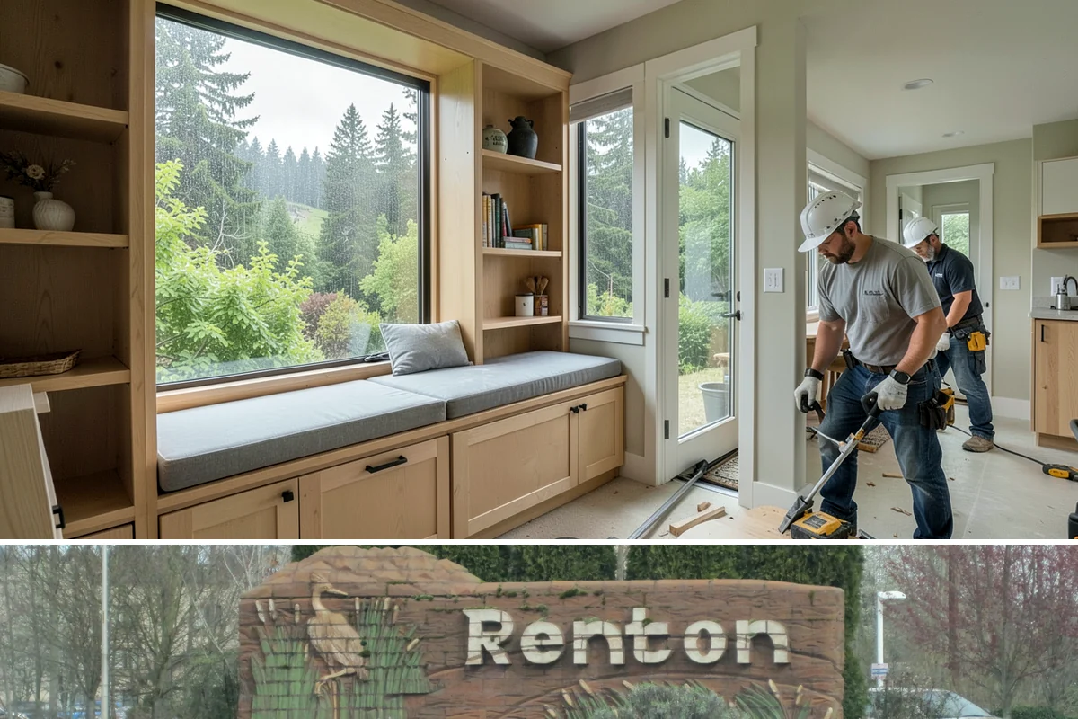 Handyman Services in Renton, King County, WA - Handyman visits can be booked in any season based on your list.