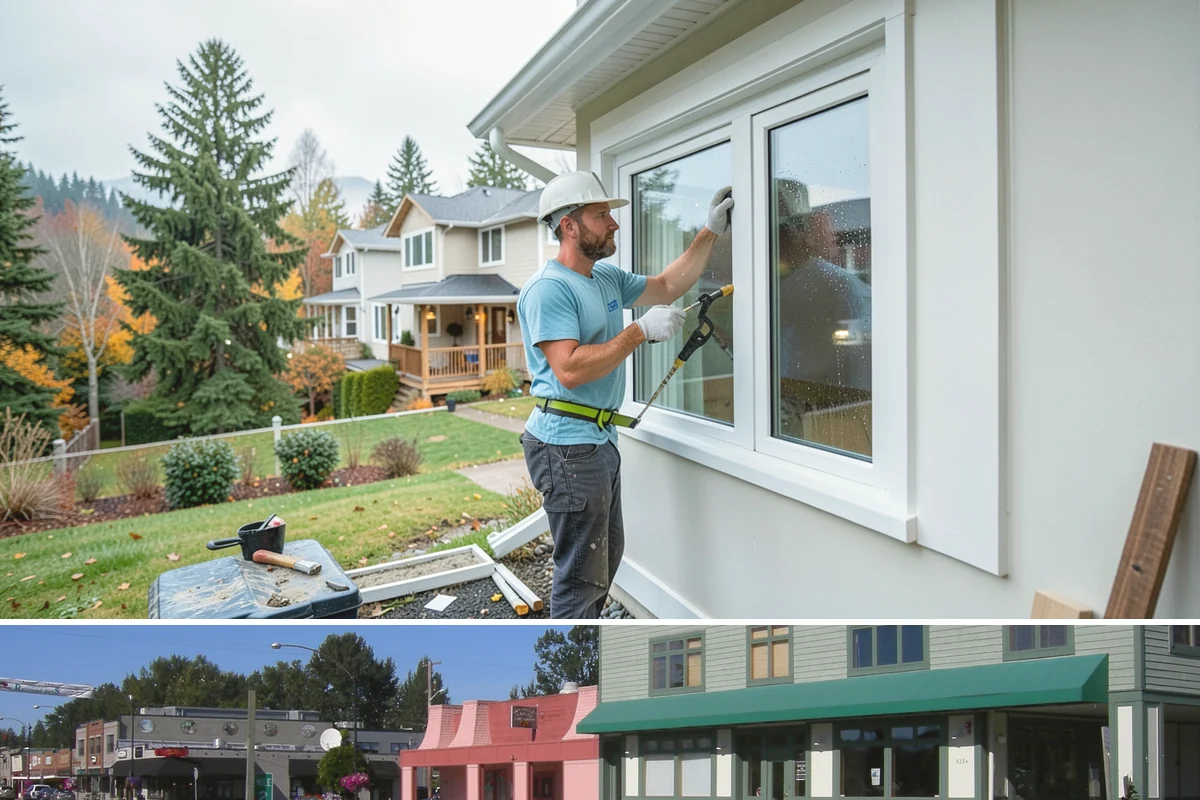 Handyman Services in Snoqualmie, King County, WA - Handyman visits can be booked in any season based on your list.