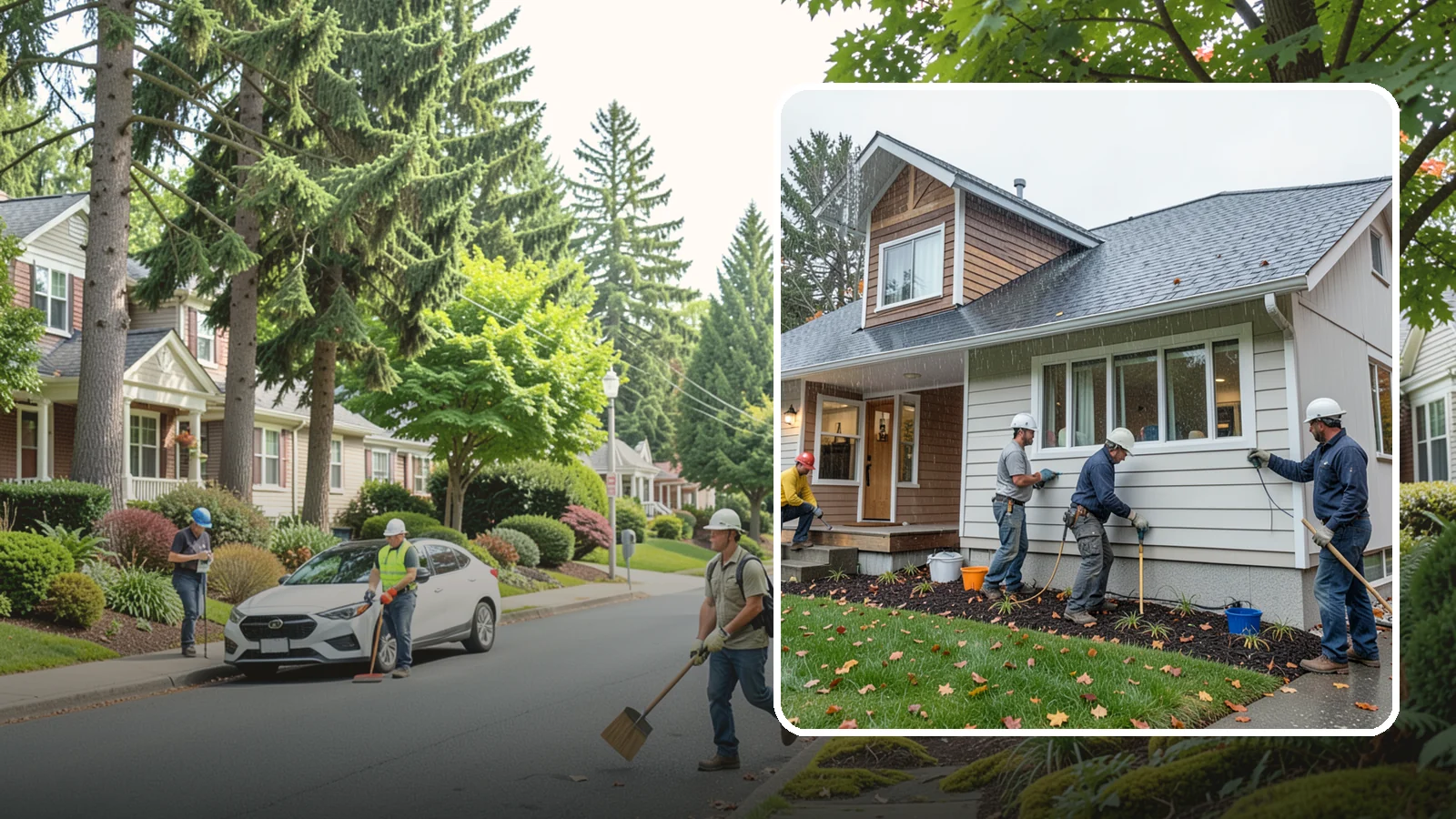 Hardie Board Siding Installation in Beaux Arts Village, King County, WA - We install James Hardie fiber cement siding engineered specifically for wet, temperate climates like Western Washington.