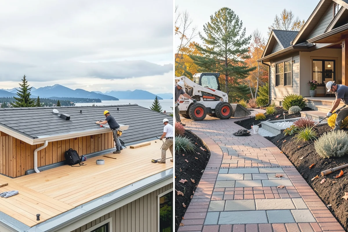 Hardie Board Siding Installation in Beaux Arts Village, King County, WA - Select HardieZone product, profile, and ColorPlus shade