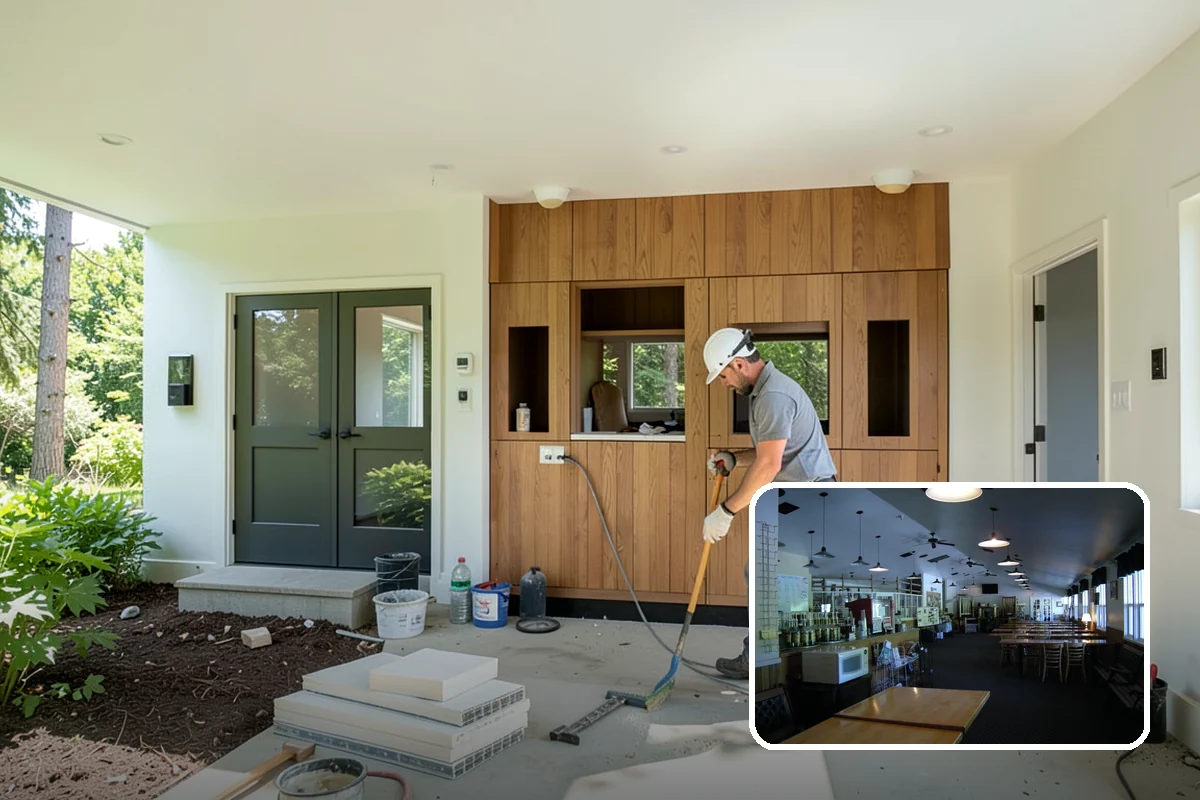 Hardie Board Siding Installation in Black Diamond, King County, WA - Factory ColorPlus finish resists fading and chalking