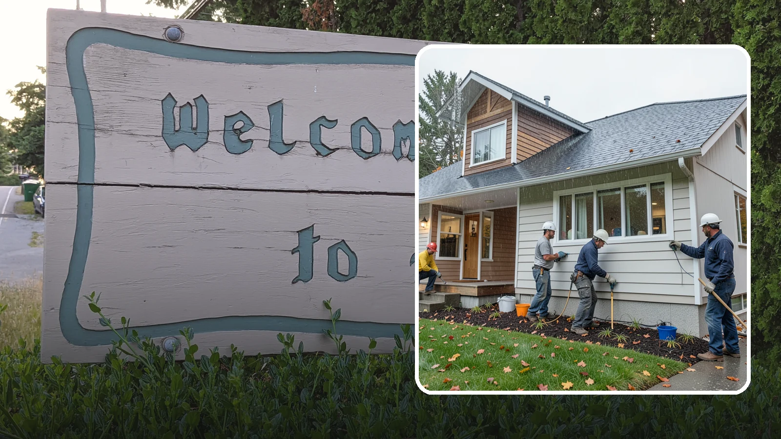 Hardie Board Siding Installation in Brier, Snohomish County, WA - We install James Hardie fiber cement siding engineered specifically for wet, temperate climates like Western Washington.