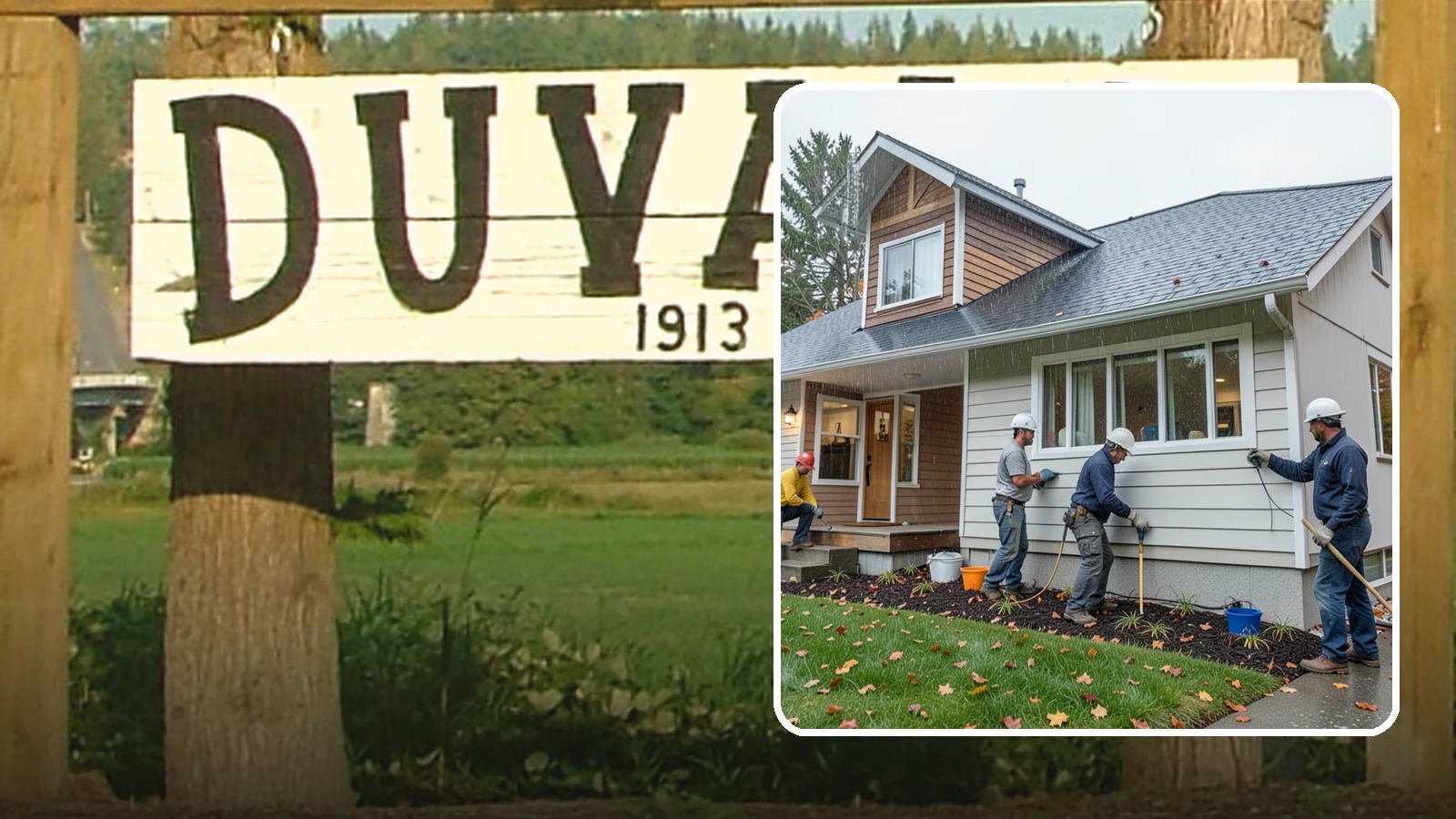 Hardie Board Siding Installation in Duvall, King County, WA - We install James Hardie fiber cement siding engineered specifically for wet, temperate climates like Western Washington.