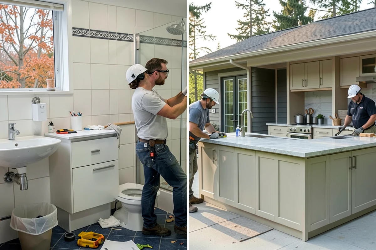 Hardie Board Siding Installation in Enumclaw, King County, WA - Select HardieZone product, profile, and ColorPlus shade