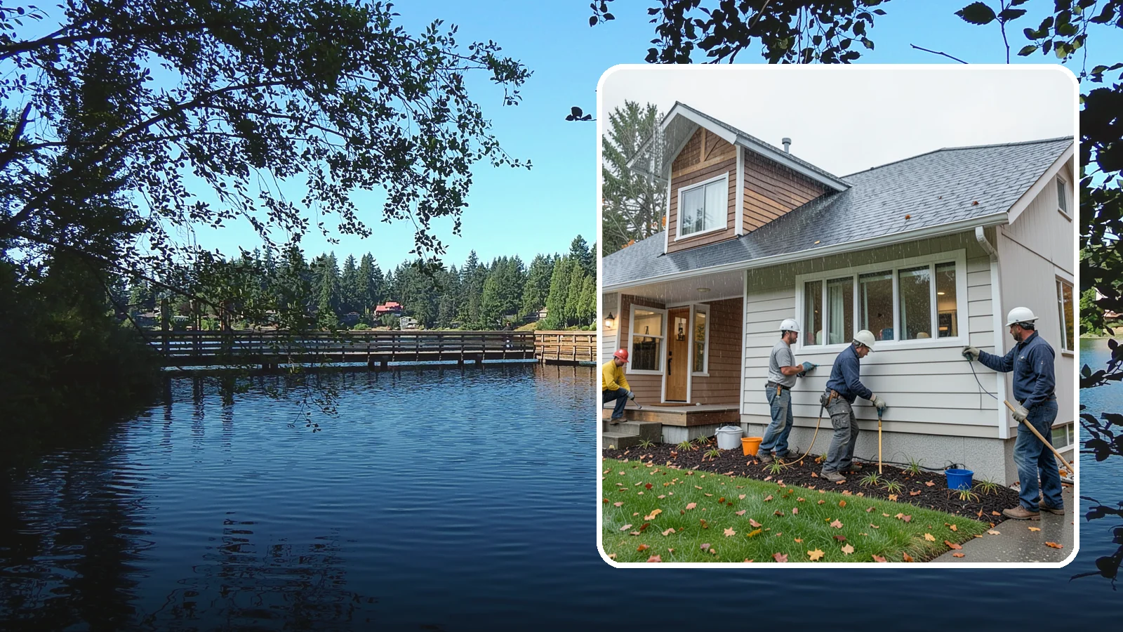 Hardie Board Siding Installation in Federal Way, King County, WA - We install James Hardie fiber cement siding engineered specifically for wet, temperate climates like Western Washington.