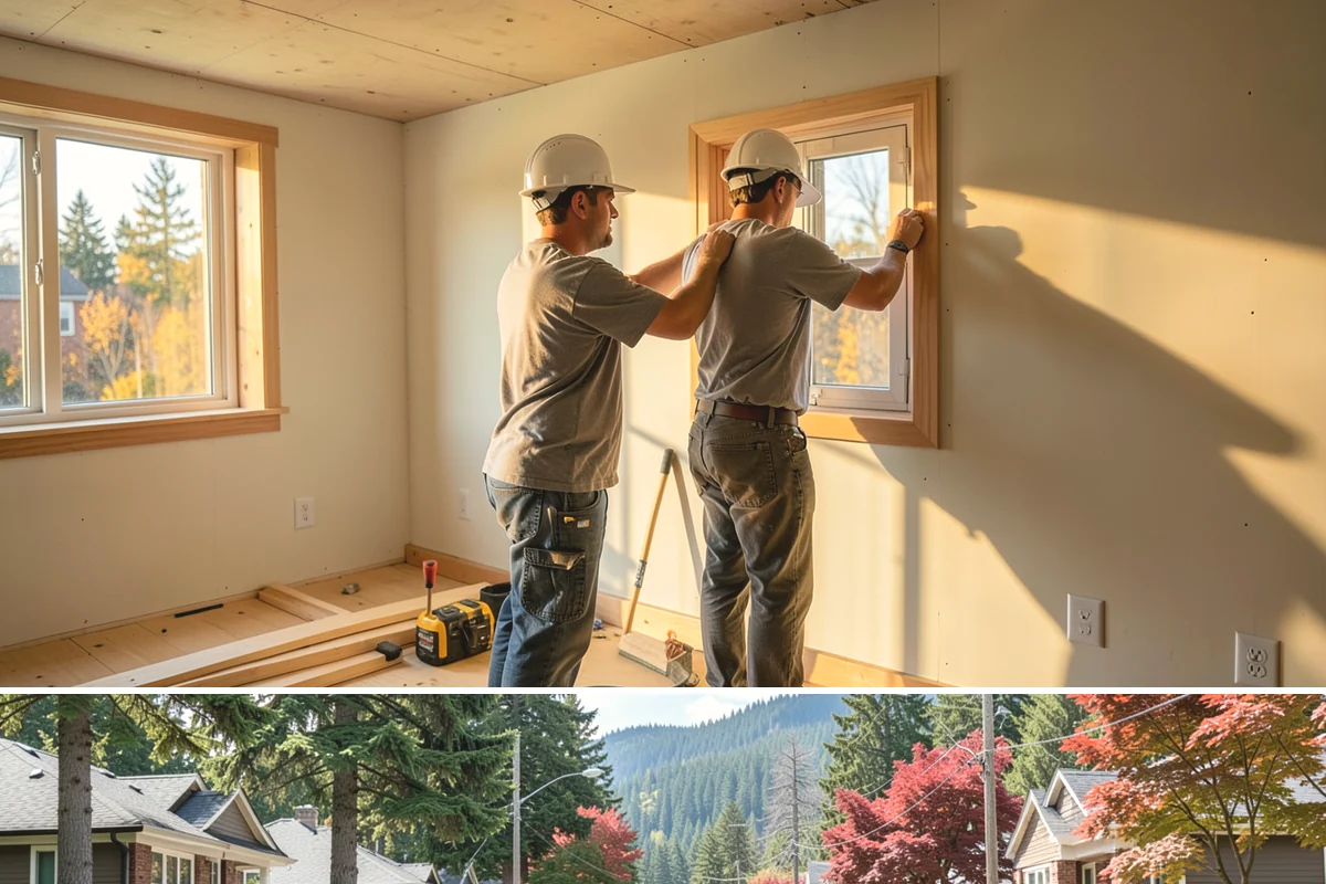 Hardie Board Siding Installation in Hunts Point, King County, WA - We install Hardie board through most seasons, favoring drier stretches for cleaner cuts and faster caulk cure times.