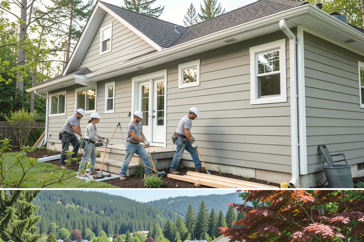 Hardie Board Siding Installation in Index, Snohomish County, WA - We install Hardie board through most seasons, favoring drier stretches for cleaner cuts and faster caulk cure times.