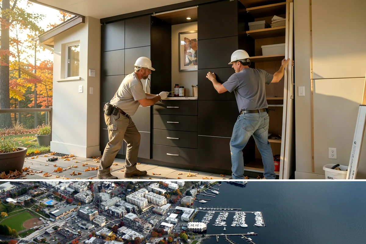 Hardie Board Siding Installation in Kirkland, King County, WA - We install Hardie board through most seasons, favoring drier stretches for cleaner cuts and faster caulk cure times.