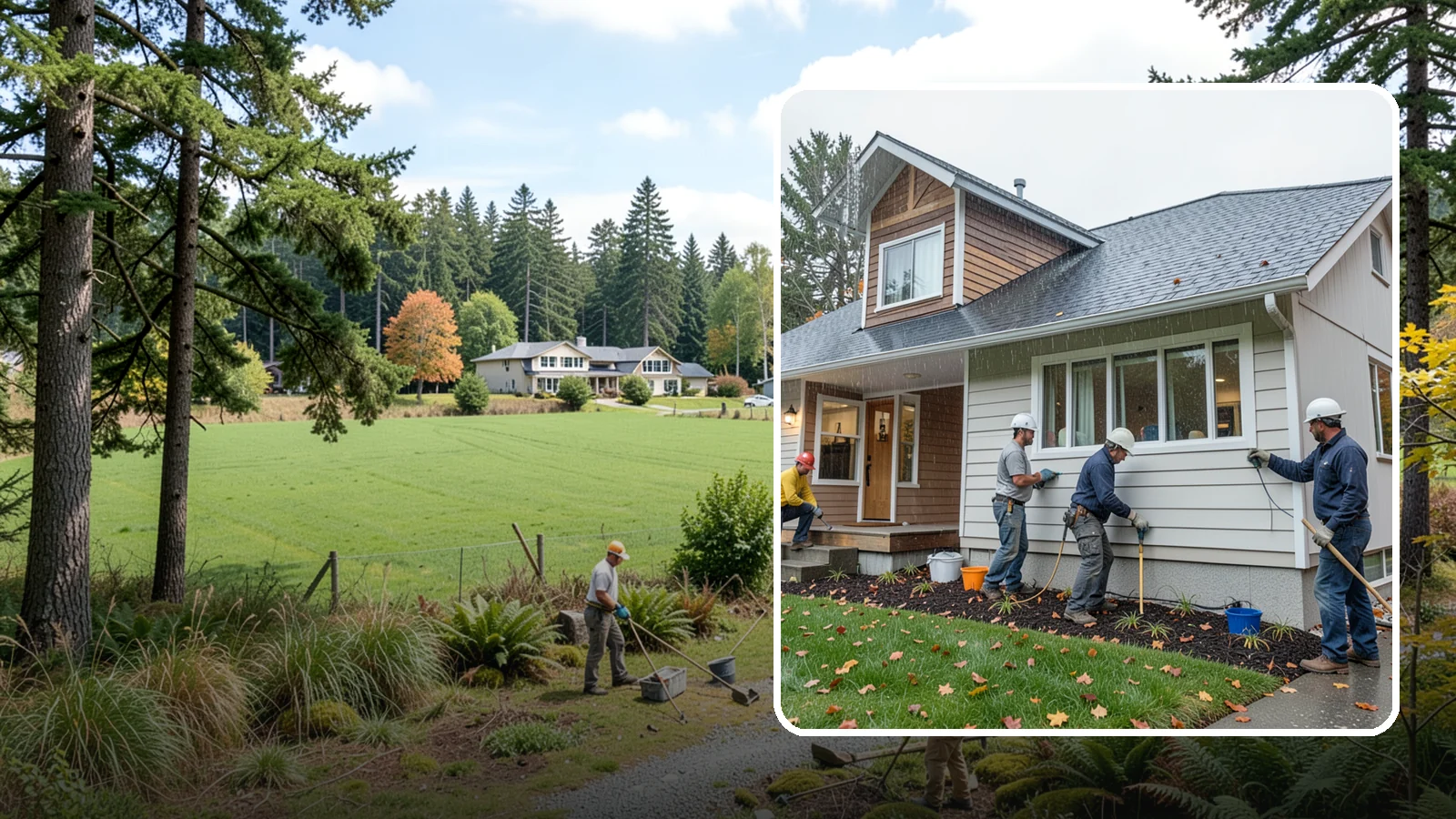 Hardie Board Siding Installation in Lyman, Skagit County, WA - We install James Hardie fiber cement siding engineered specifically for wet, temperate climates like Western Washington.