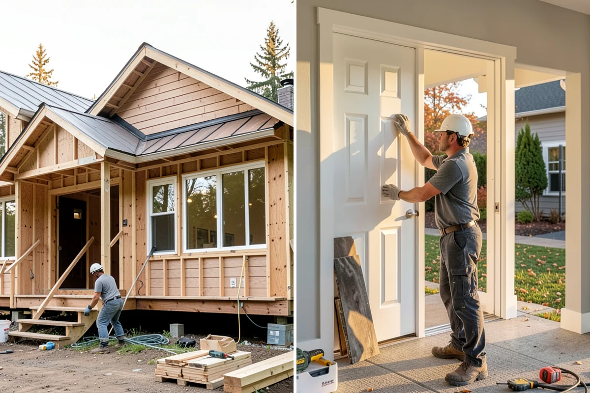Hardie Board Siding Installation in Maple Valley, King County, WA - Select HardieZone product, profile, and ColorPlus shade