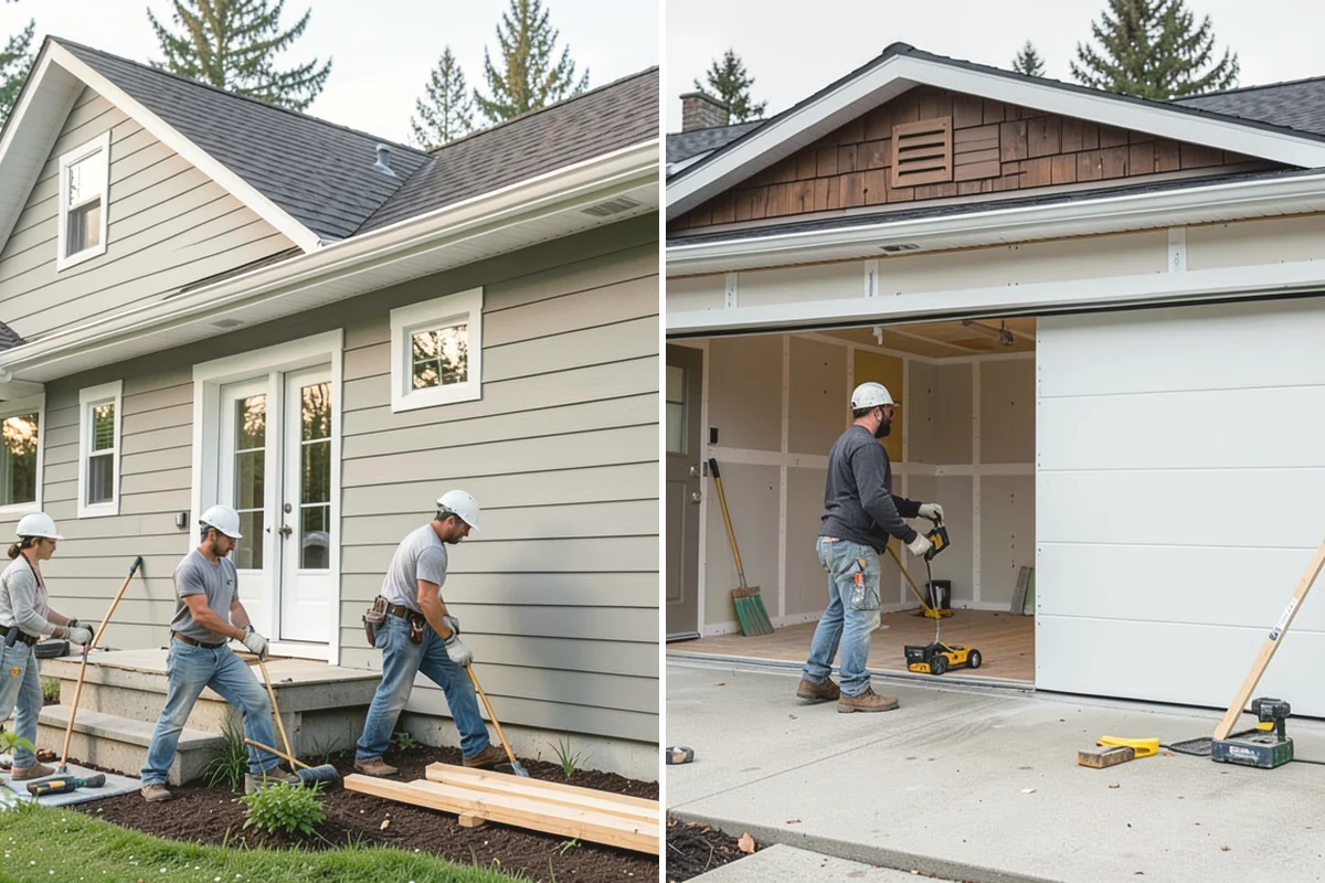 Hardie Board Siding Installation in Mercer Island, King County, WA - Select HardieZone product, profile, and ColorPlus shade