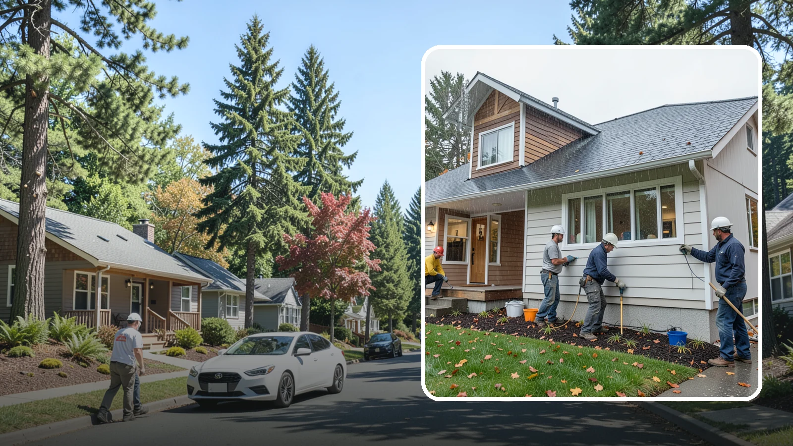 Hardie Board Siding Installation in Orting, Pierce County, WA - We install James Hardie fiber cement siding engineered specifically for wet, temperate climates like Western Washington.