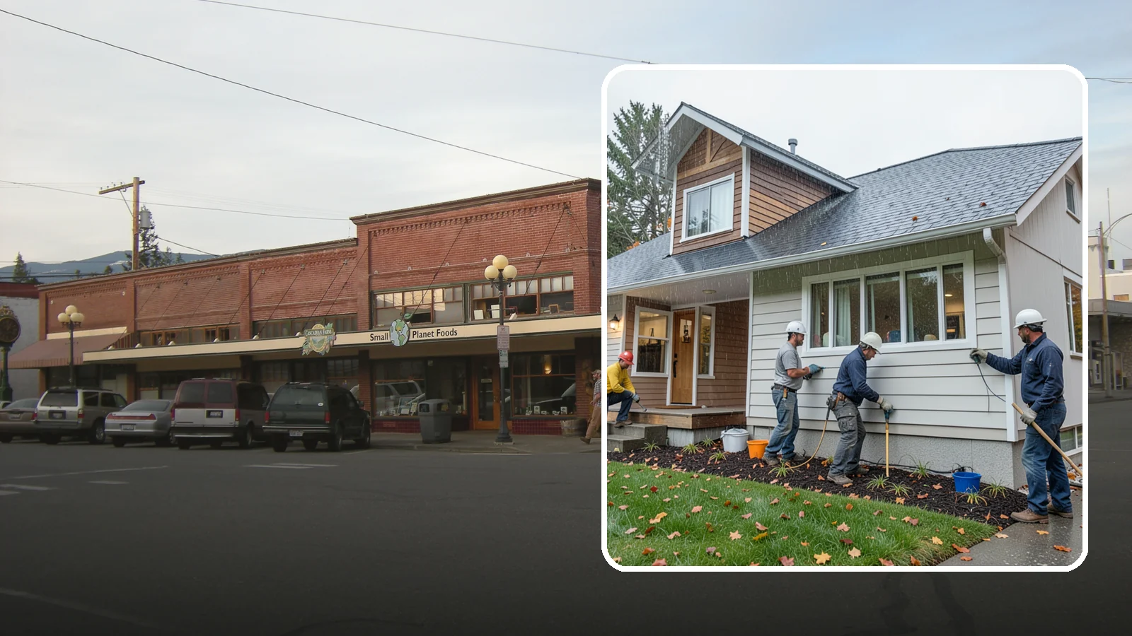 Hardie Board Siding Installation in Sedro-Woolley, Skagit County, WA - We install James Hardie fiber cement siding engineered specifically for wet, temperate climates like Western Washington.