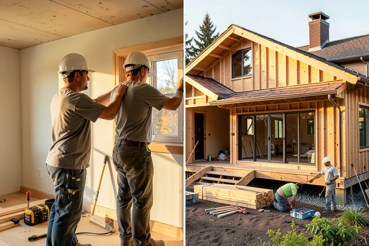 Hardie Board Siding Installation in Shoreline, King County, WA - Select HardieZone product, profile, and ColorPlus shade