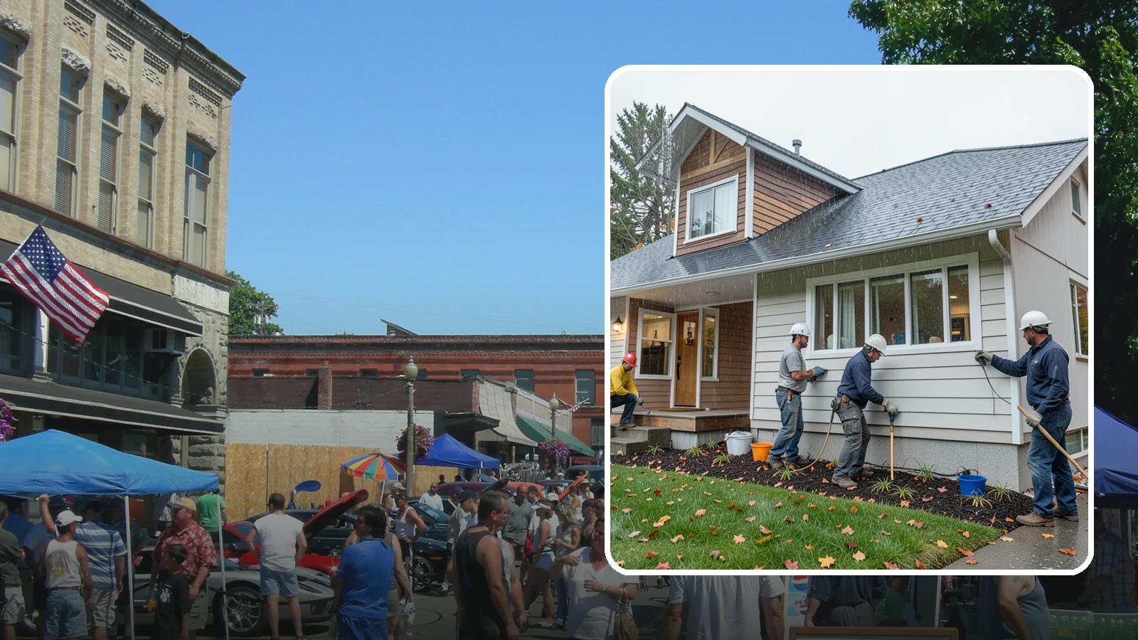 Hardie Board Siding Installation in Snohomish, Snohomish County, WA - We install James Hardie fiber cement siding engineered specifically for wet, temperate climates like Western Washington.