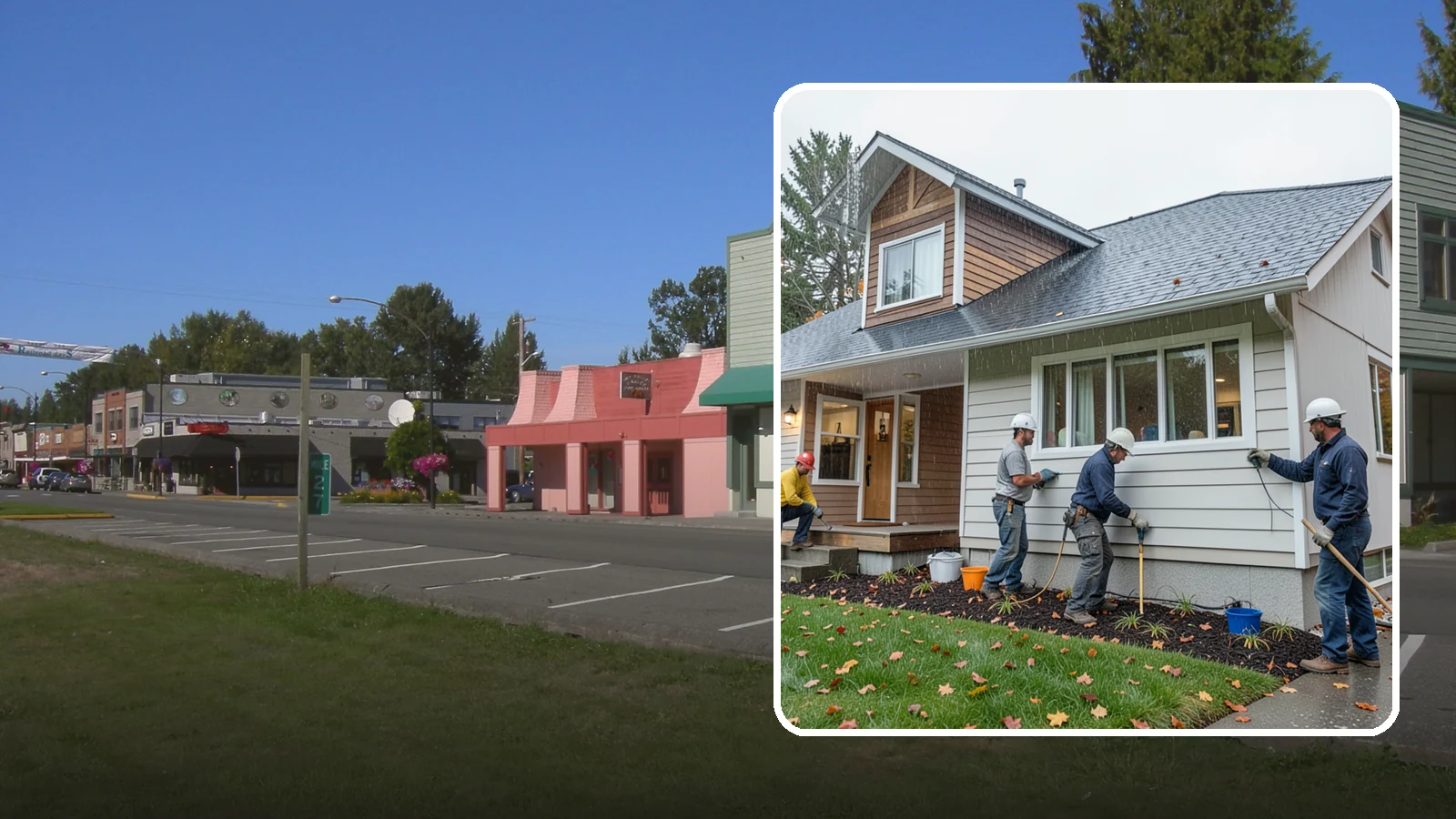 Hardie Board Siding Installation in Snoqualmie, King County, WA - We install James Hardie fiber cement siding engineered specifically for wet, temperate climates like Western Washington.