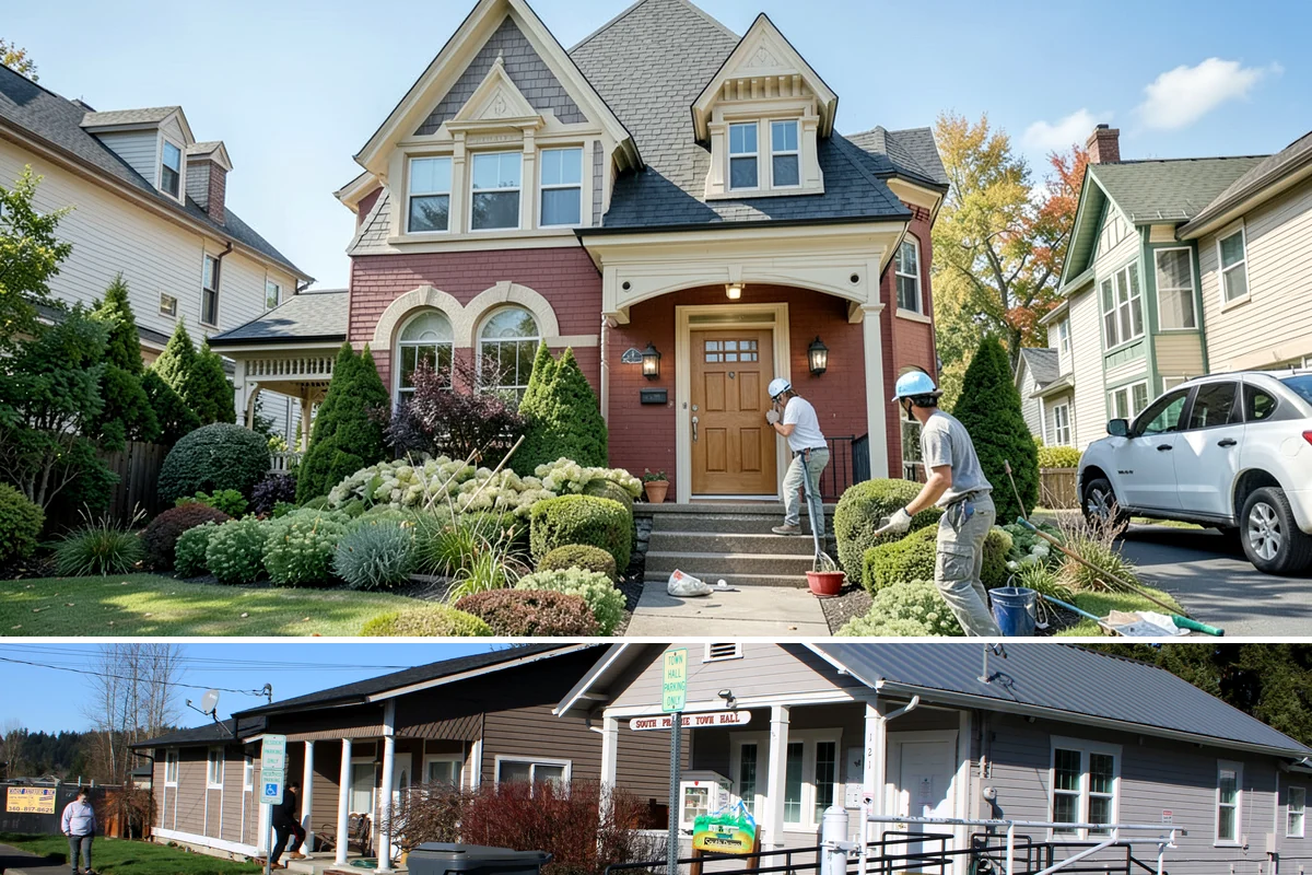 Hardie Board Siding Installation in South Prairie, Pierce County, WA - We install Hardie board through most seasons, favoring drier stretches for cleaner cuts and faster caulk cure times.