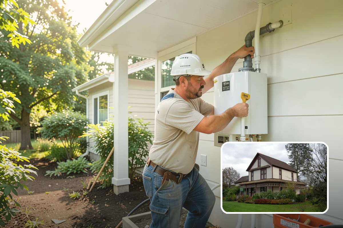 Hardie Board Siding Installation in Sumner, Pierce County, WA - Factory ColorPlus finish resists fading and chalking