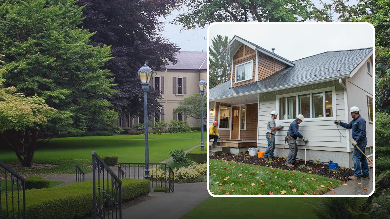 Hardie Board Siding Installation in Woodinville, King County, WA - We install James Hardie fiber cement siding engineered specifically for wet, temperate climates like Western Washington.