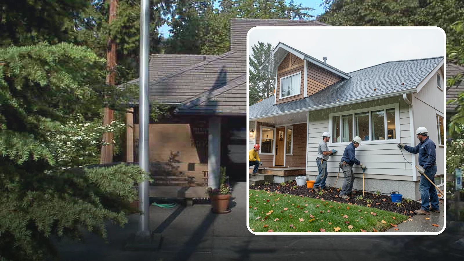 Hardie Board Siding Installation in Yarrow Point, King County, WA - We install James Hardie fiber cement siding engineered specifically for wet, temperate climates like Western Washington.