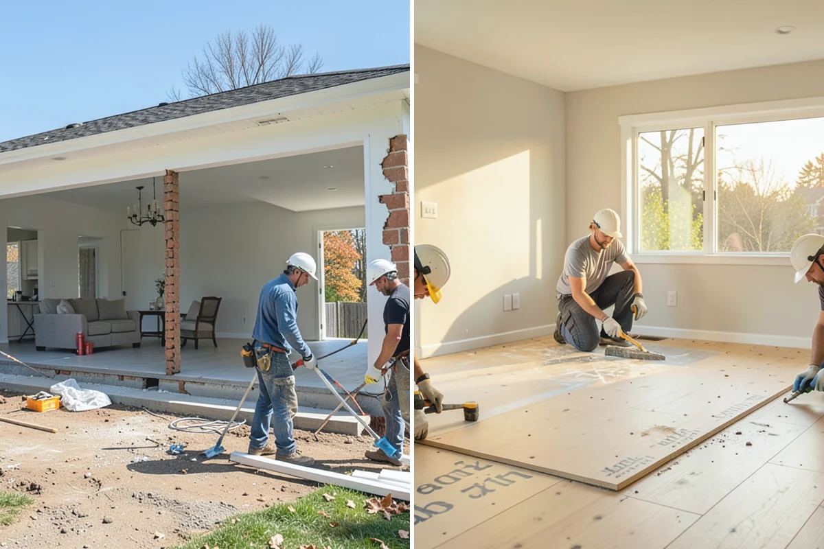 Hardwood Flooring Installation in Beaux Arts Village, King County, WA - Assess subfloor and measure moisture levels