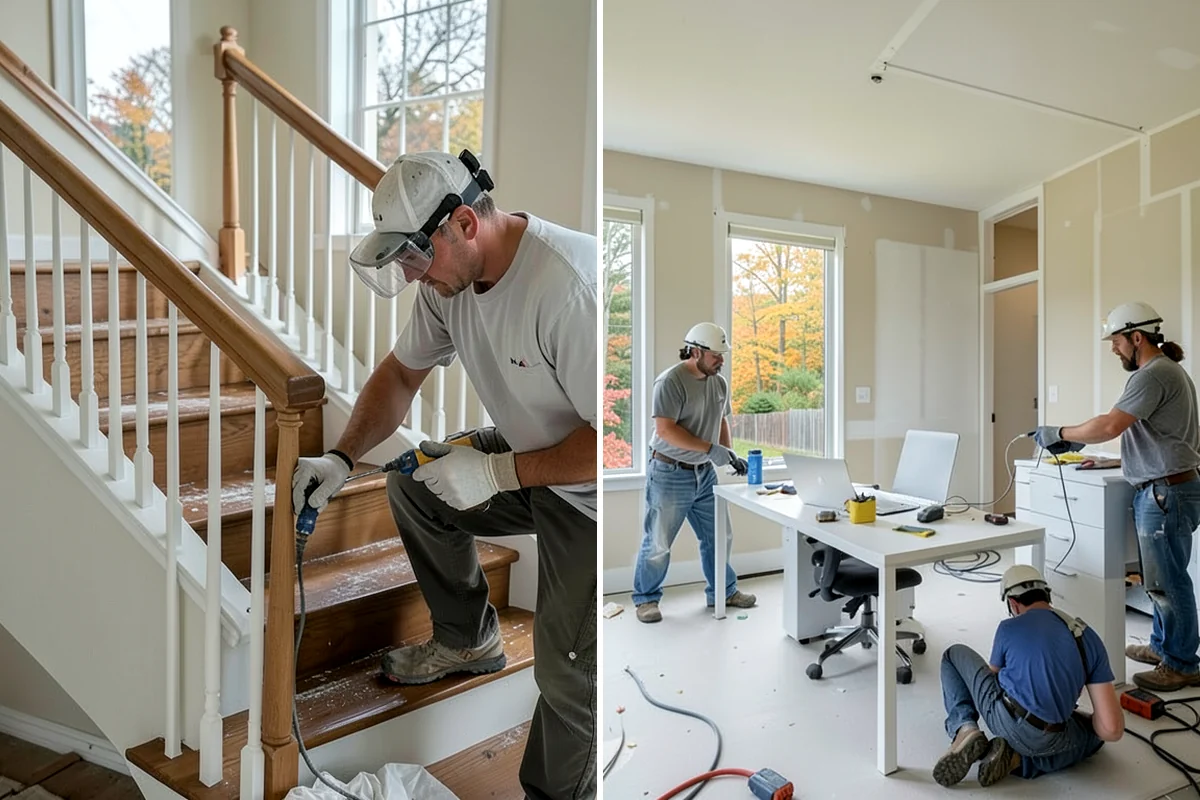 Hardwood Flooring Installation in Concrete, Skagit County, WA - Assess subfloor and measure moisture levels
