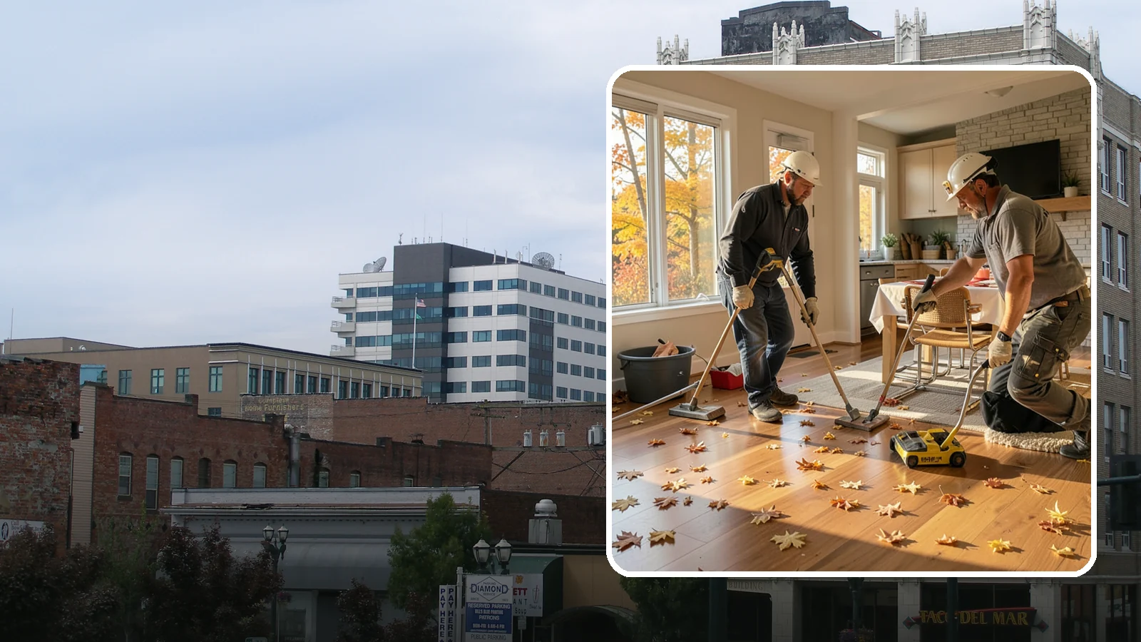 Hardwood Flooring Installation in Everett, Snohomish County, WA - Solid hardwood floor installation that brings lasting warmth and timeless character to Western Washington homes.