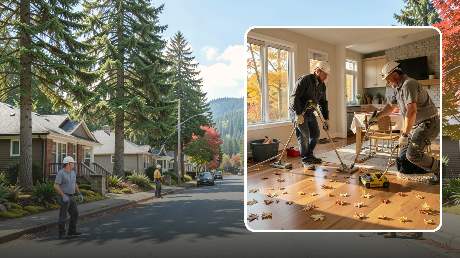 Hardwood Flooring Installation in Hunts Point, King County, WA - Solid hardwood floor installation that brings lasting warmth and timeless character to Western Washington homes.