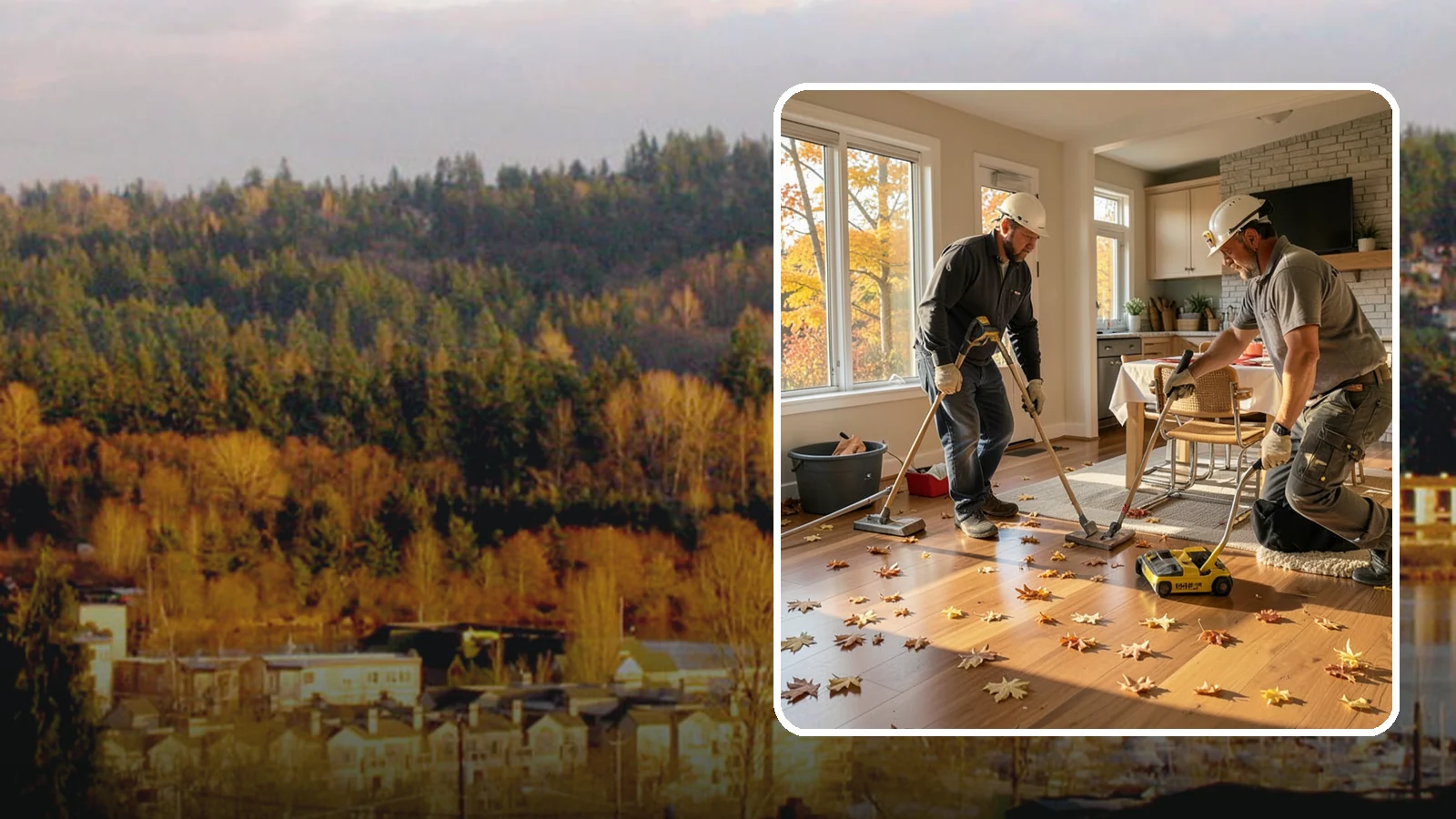 Hardwood Flooring Installation in Kenmore, King County, WA - Solid hardwood floor installation that brings lasting warmth and timeless character to Western Washington homes.