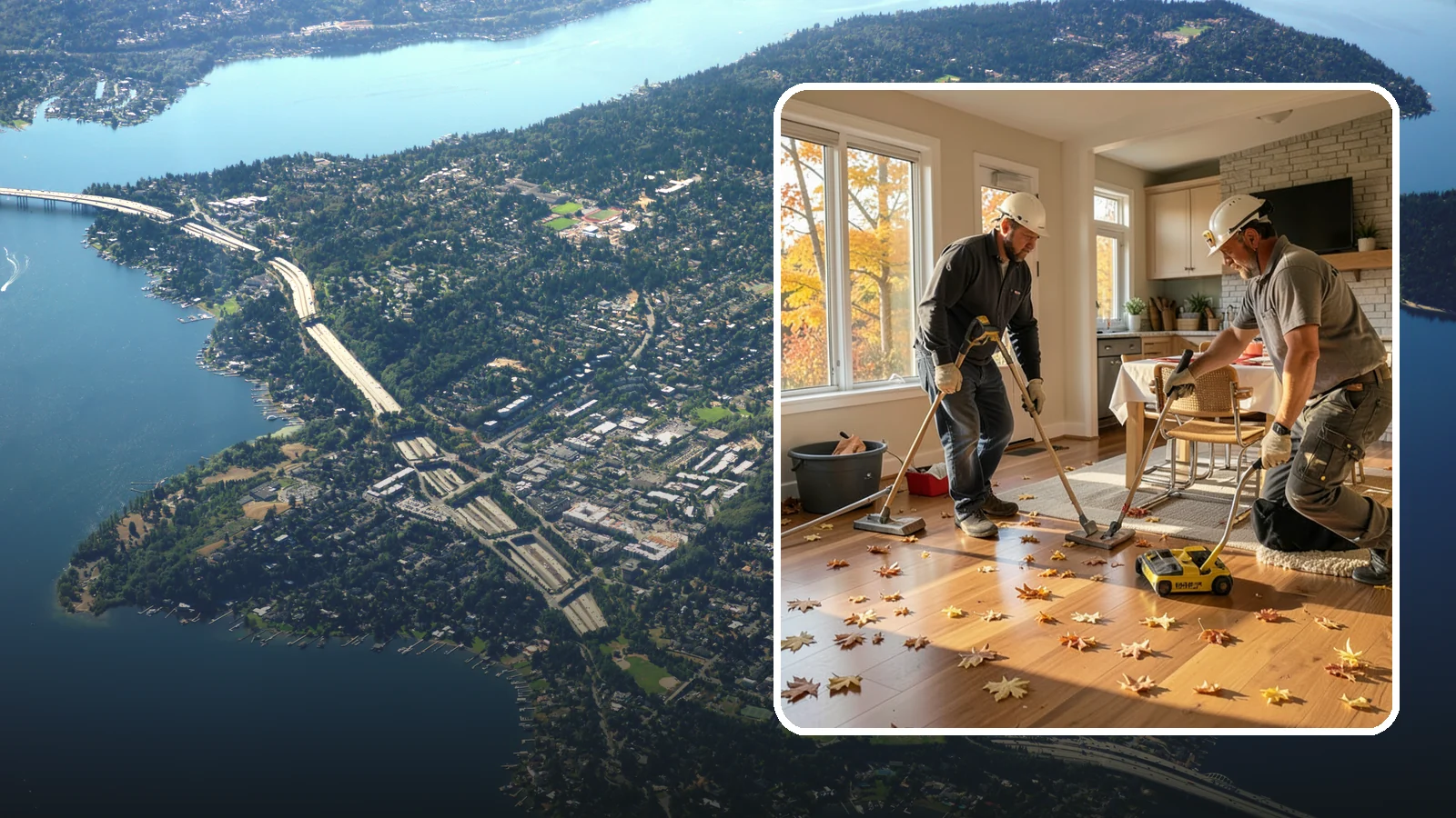 Hardwood Flooring Installation in Mercer Island, King County, WA - Solid hardwood floor installation that brings lasting warmth and timeless character to Western Washington homes.