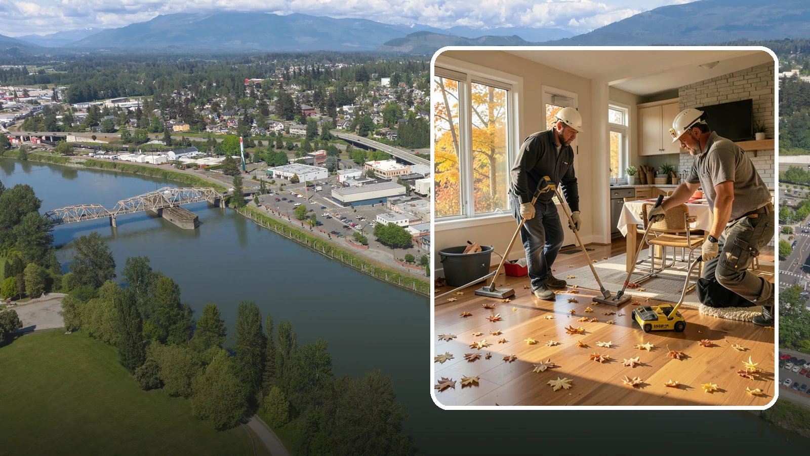 Hardwood Flooring Installation in Mount Vernon, Skagit County, WA - Solid hardwood floor installation that brings lasting warmth and timeless character to Western Washington homes.
