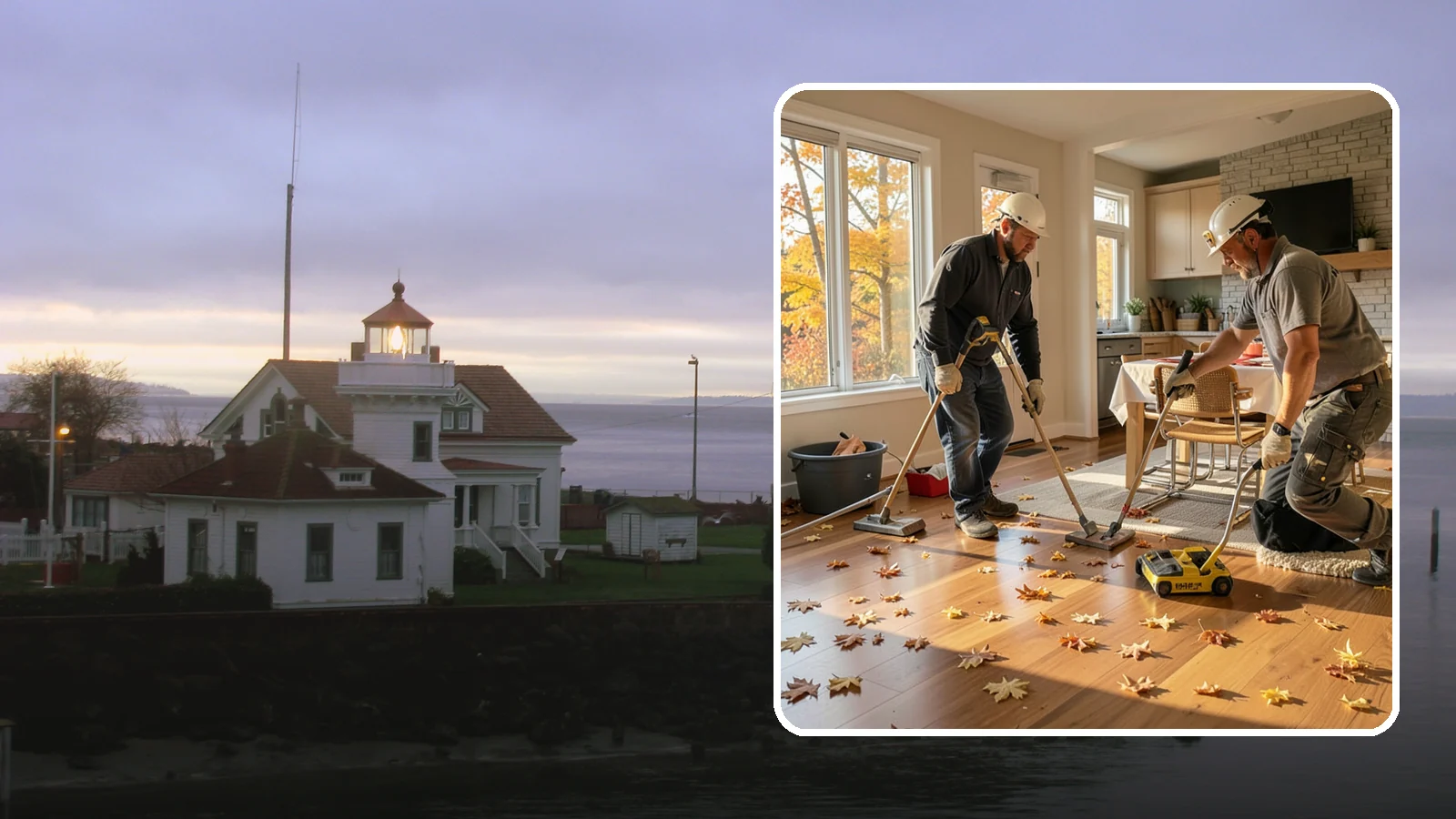 Hardwood Flooring Installation in Mukilteo, Snohomish County, WA - Solid hardwood floor installation that brings lasting warmth and timeless character to Western Washington homes.