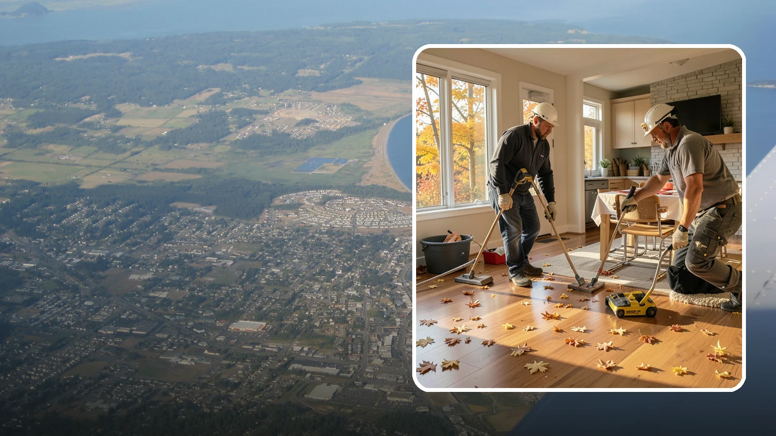 Hardwood Flooring Installation in Oak Harbor, Island County, WA - Solid hardwood floor installation that brings lasting warmth and timeless character to Western Washington homes.