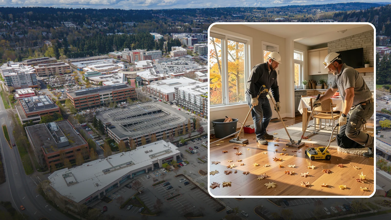 Hardwood Flooring Installation in Redmond, King County, WA - Solid hardwood floor installation that brings lasting warmth and timeless character to Western Washington homes.