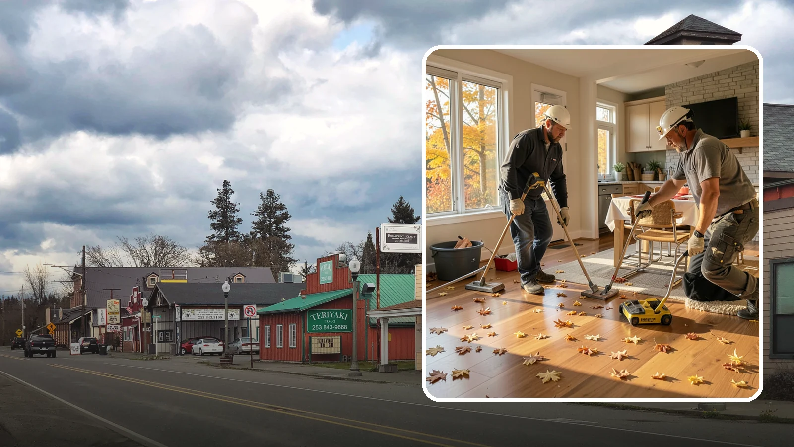 Hardwood Flooring Installation in Roy, Pierce County, WA - Solid hardwood floor installation that brings lasting warmth and timeless character to Western Washington homes.
