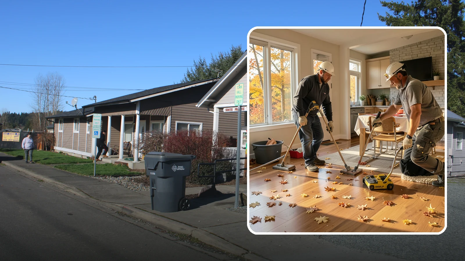 Hardwood Flooring Installation in South Prairie, Pierce County, WA - Solid hardwood floor installation that brings lasting warmth and timeless character to Western Washington homes.