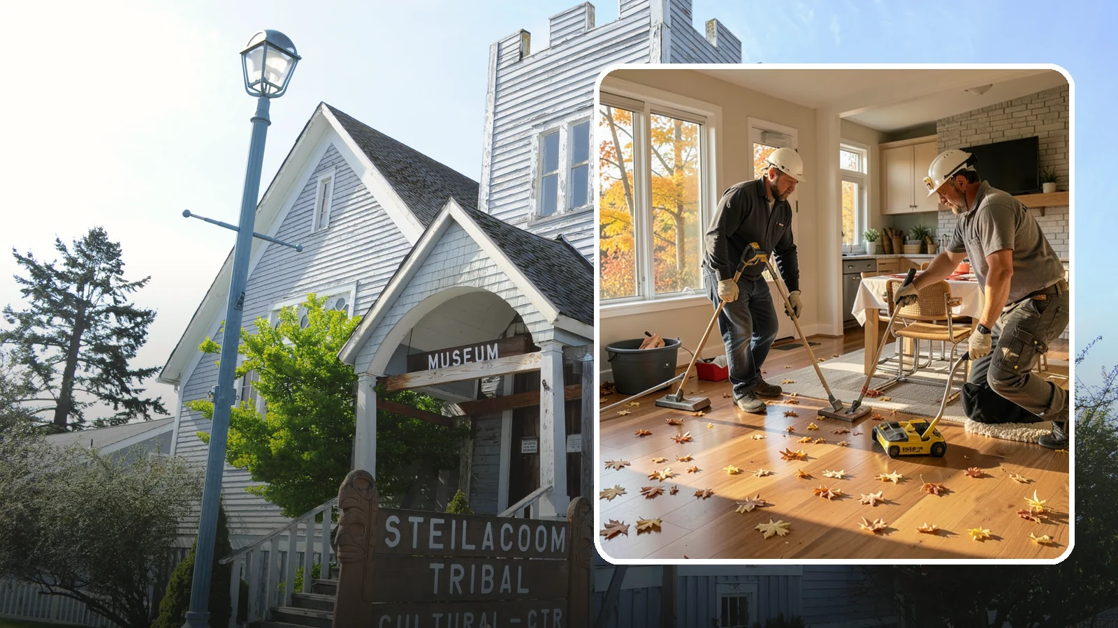 Hardwood Flooring Installation in Steilacoom, Pierce County, WA - Solid hardwood floor installation that brings lasting warmth and timeless character to Western Washington homes.