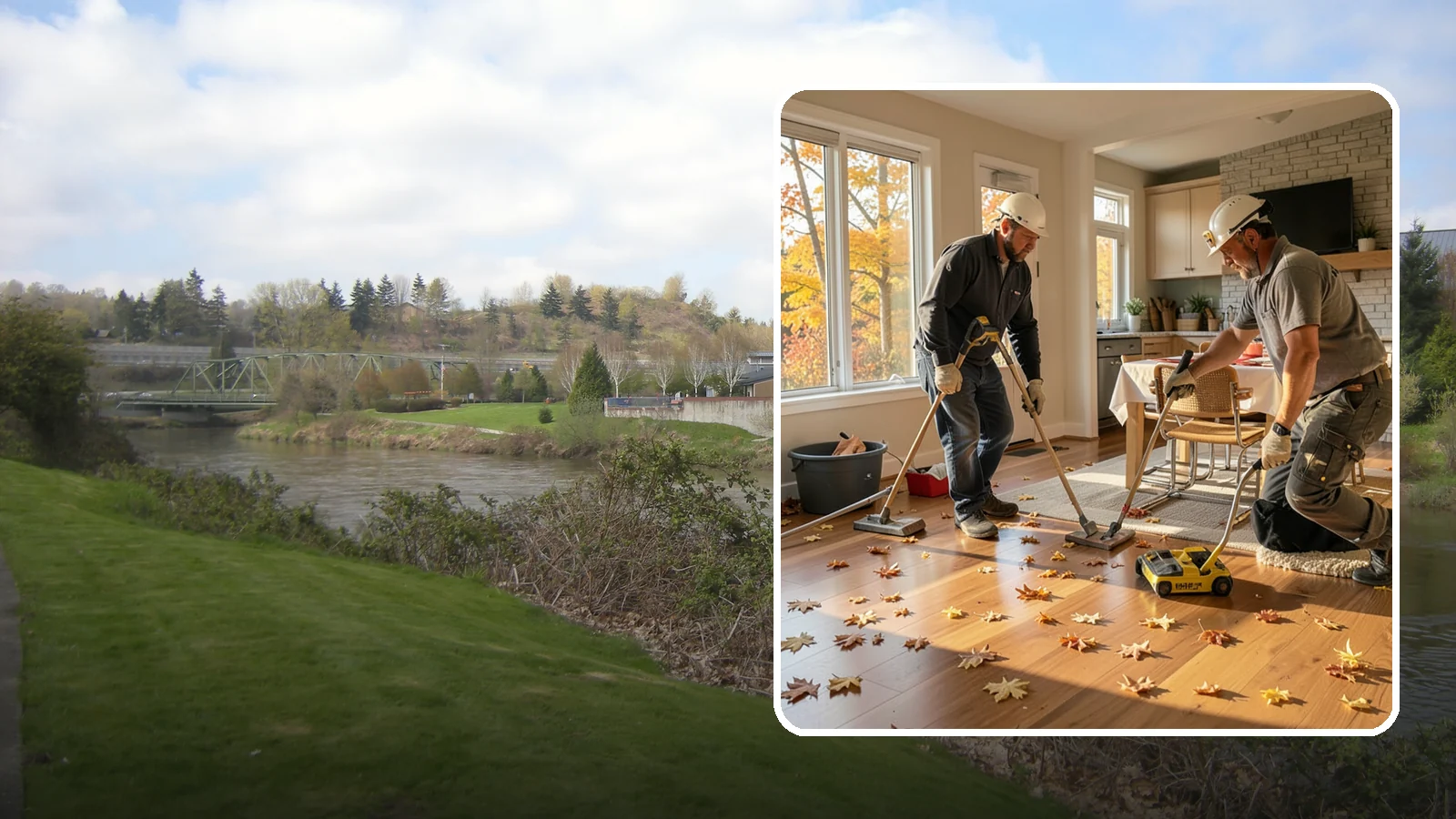 Hardwood Flooring Installation in Tukwila, King County, WA - Solid hardwood floor installation that brings lasting warmth and timeless character to Western Washington homes.