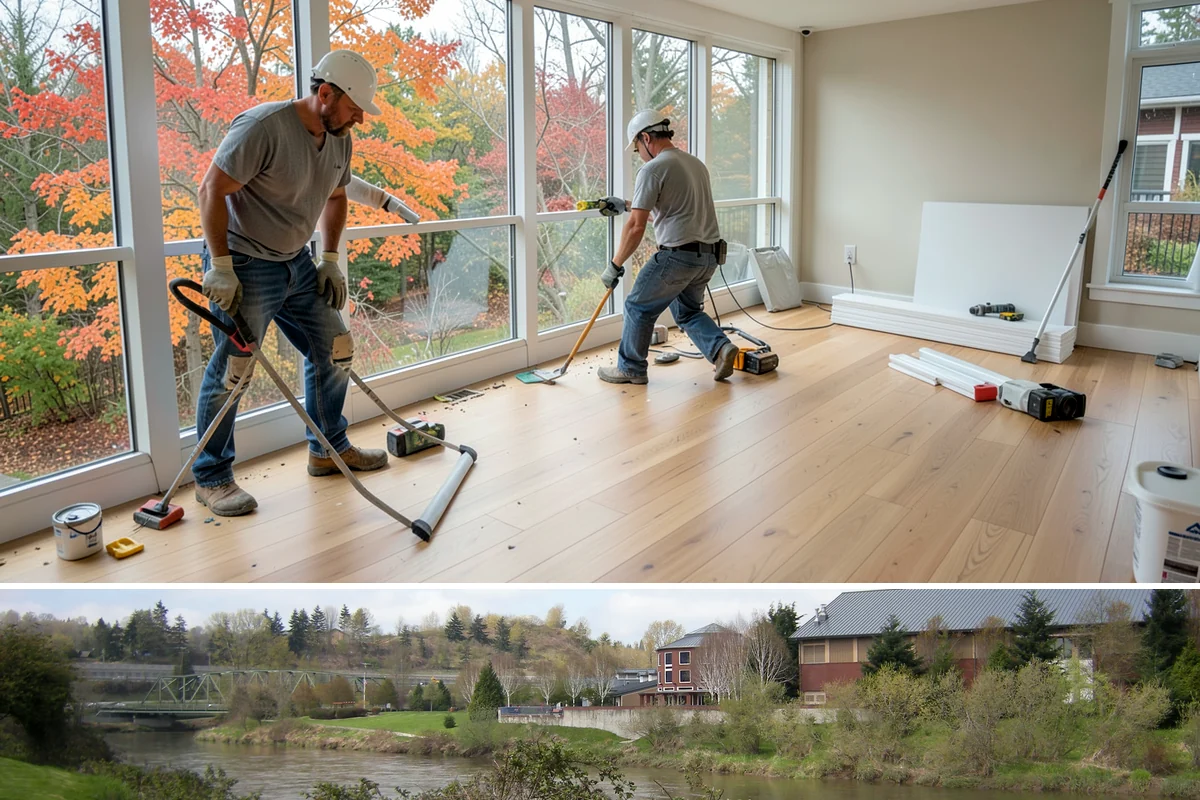 Hardwood Flooring Installation in Tukwila, King County, WA - Late spring through early fall offers steadier indoor humidity, making it the ideal window for solid hardwood acclimation and...