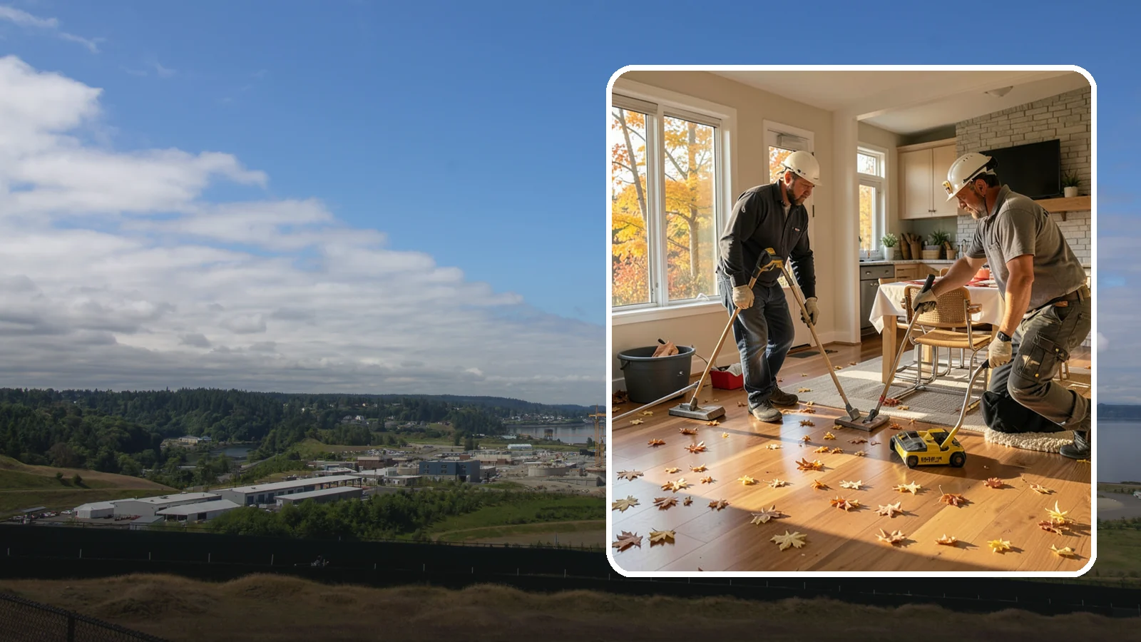 Hardwood Flooring Installation in University Place, Pierce County, WA - Solid hardwood floor installation that brings lasting warmth and timeless character to Western Washington homes.